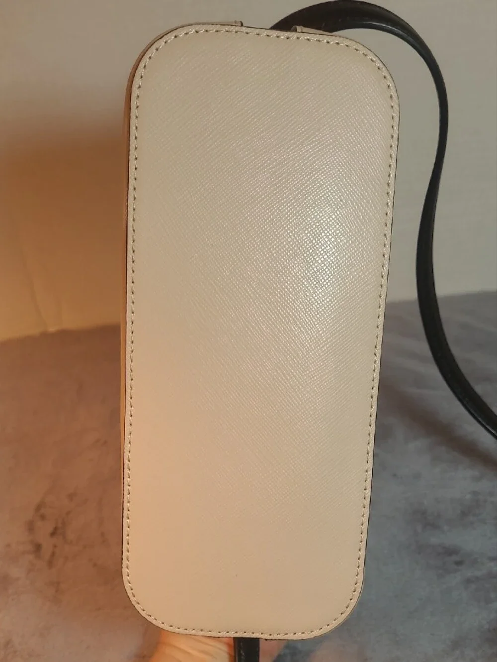 Kate Spade Staci Colorblock Dome Crossbody Two-Tone Beige, Cream & Black